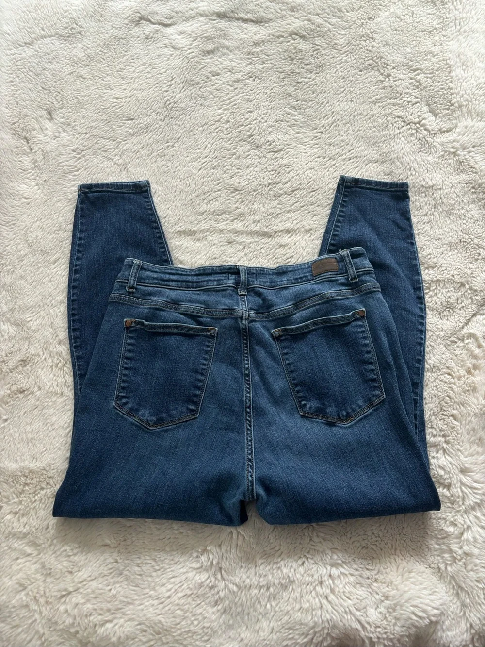 Judy Blue Skinny Fit High Rise Dark Wash Denim Jeans - Picture 6 of 6